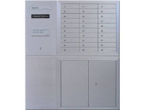 Picture of Day and night safe with compartments for value depositing