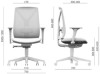 Picture of UREDSKA ERGONOMSKA STOLICA - LEAF 504-SY