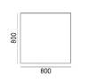 Picture of Drveni stol s metalnim nogama BP-POLO