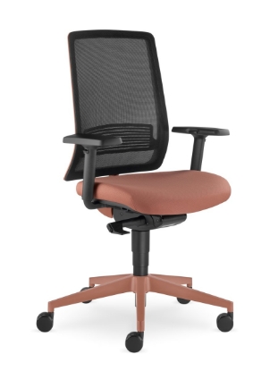 Picture of UREDSKA ERGONOMSKA STOLICA - LYRA AIR 215-CRVENA