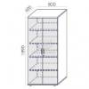 Picture of Uredski ormar W RXP-5 Premium