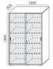Picture of Uredski ormar s kliznim vratima W RXP-8 Premium