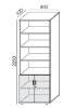 Picture of Uredski ormar W RXXP-4 Premium