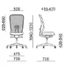 Picture of UREDSKA ERGONOMSKA STOLICA - SPACE RIM