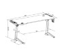 Picture of GAMING PODIZNI STOL - V-GAME