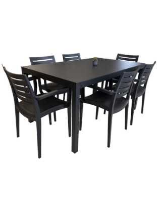 Picture of Set - stol BRUNO i 6 stolica FIRA ARM 