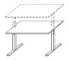 Picture of Elektropodizni uredski stol, W S-04 (180cm)