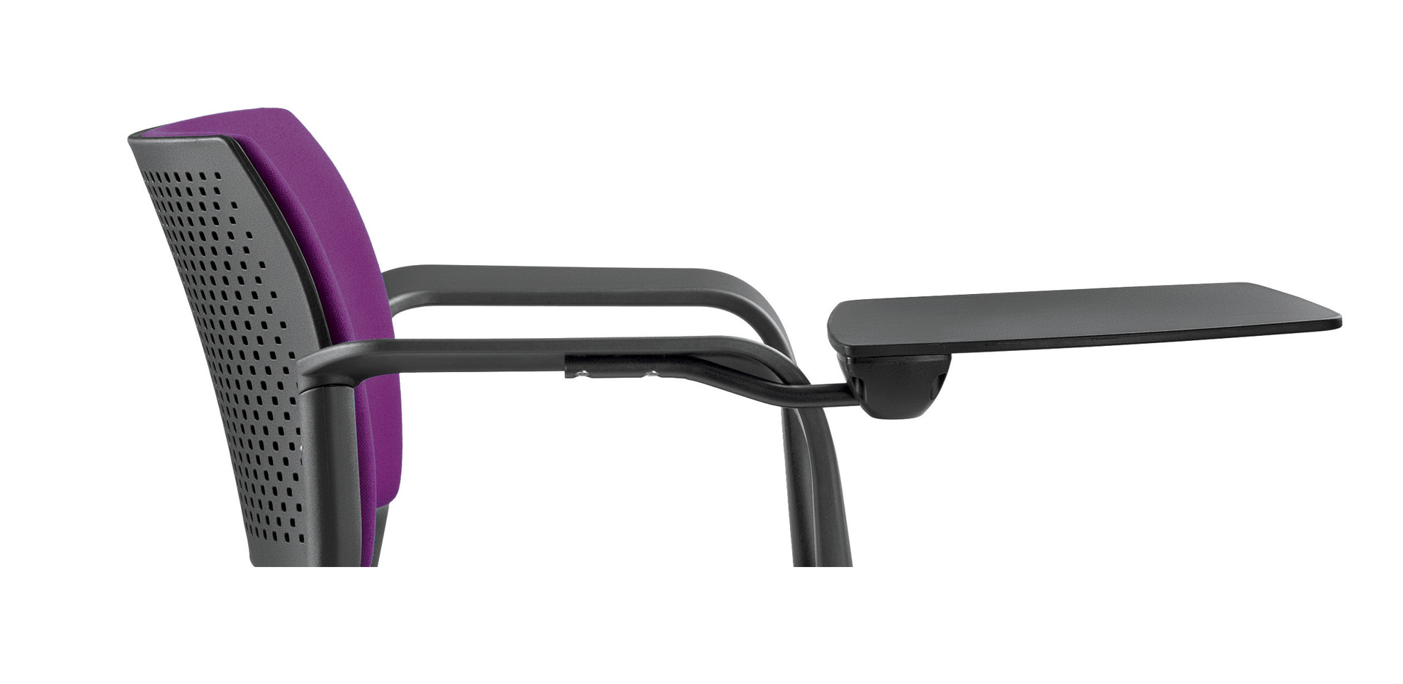 Crni preklopivi stol s desne strane [+96,25 €]