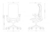Picture of UREDSKA ERGONOMSKA STOLICA - FOCUS