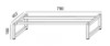 Picture of METALNO POSTOLJE ZA ORMAR - W XC-20/21