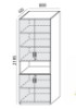 Picture of UREDSKI ORMAR - W MTX-15 MAX