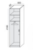Picture of UREDSKI ORMAR - W MTX-19 MAX
