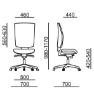 Picture of UREDSKA ERGONOMSKA STOLICA - ANATOM 