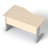 Picture of DRVENI STOL S METALNIM NOGAMA - SO SV-33