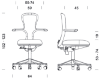 Picture of UREDSKA ERGONOMSKA STOLICA - MOVING73 Task stool