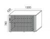 Picture of UREDSKI ORMAR S ROLO VRATIMA - W RSP-7 Premium
